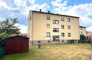 Wohnung kaufen in 91710 Gunzenhausen, Gepflegte und gut geschnittene 3,5-Zimmer-Wohnung im 1. OG inkl. Garage und Einbauküche