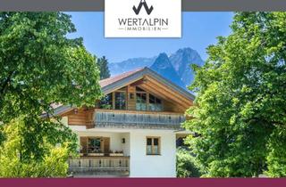 Wohnung kaufen in 82467 Garmisch-Partenkirchen, Partnach & Panorama: Moderne 3-Zimmer-DG-Wohnung mit 2 Balkonen - ruhige, zentrumsnahe Lage