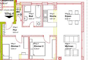 Wohnung mieten in Eckstraße 1A, 79283 Bollschweil, Exklusive, neuwertige 3-Raum-Wohnung mit gehobener Innenausstattung mit Einbauküche in Bollschweil