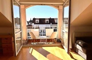 Wohnung mieten in 64579 Gernsheim, Helle 2-Zimmer-Dachgeschosswohnung mit Einbauküche und ruhigem Südbalkon