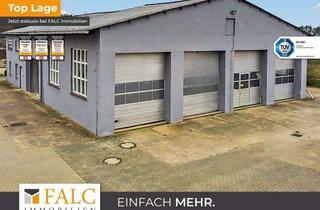 Geschäftslokal mieten in 19370 Parchim, Vielseitig nutzbare Gewerbeimmobilie im Herzen eines etablierten Gewerbegebiets direkt an der B191
