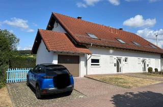 Haus kaufen in 66879 Kollweiler, KAPITALANLAGE - Housing-Mietvertrag, Doppelhaus mit zwei separaten Hälften, Garten und Garage