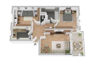 Wohnung kaufen in Haller Weg 13, 89522 Heidenheim an der Brenz, Top Kapitalanlage - vermietete 3-Zimmer Wohnung in bevorzugter Lage WE32