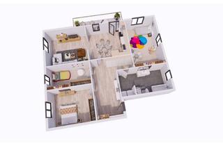 Wohnung mieten in Dalheimerstraße, 34431 Marsberg, Erstbezug in ruhiger Lage - moderne 4-Zimmer-Wohnung mit Balkon und Top-Anbindung!