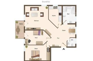 Wohnung mieten in Stockacher Straße 11, 78576 Emmingen-Liptingen, Helle 3,5-Zimmer Wohnung in Liptingen