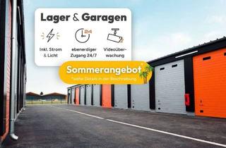 Lager mieten in 14974 Ludwigsfelde, SOMMERAKTION! 28 m² Garagen & Lagerflächen mit Strom zur Miete