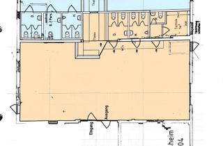 Gewerbeimmobilie mieten in 74831 Gundelsheim, Vielseitige Gewerbehalle mit Ausbaupotenzial im Gundelsheimer Gewerbegebiet zu vermieten