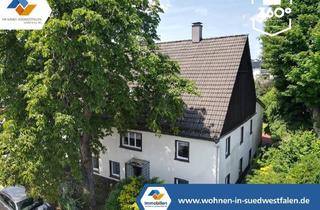 Doppelhaushälfte kaufen in 58511 Lüdenscheid, VR IMMO: Historische Doppelhaushälfte mit Werkstatt