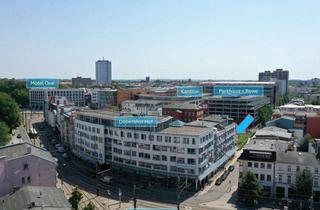 Gewerbeimmobilie mieten in Stampfmüllerstraße 41-42, 18057 Rostock, Repräsentative Bürofläche in Rostocker Innenstadt – Einbauküche, Aufzug & flexibel nutzbar
