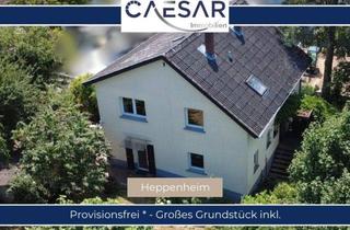 Haus kaufen in 64646 Heppenheim, Zentral gelegenes Ein-Zweifamilienhaus mit viel Potenzial und großem Grundstück in Heppenheim.