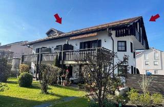 Wohnung kaufen in 83026 Happing, Großzügige DG-Wohnung mit 2 Balkonen und einer kleinen Dachterrasse in Rosenheim - Süd!