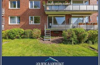 Wohnung kaufen in 25469 Halstenbek, Charmante 3-Zimmer-Wohnung mit Balkon und Gartenanteil in Halstenbek Krupunder