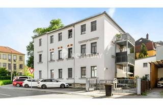 Wohnung kaufen in 01796 Pirna, Stilvoll wohnen mit solider Perspektive - 4-Zimmer-Wohnung mit Terrasse in gepflegtem Altbau