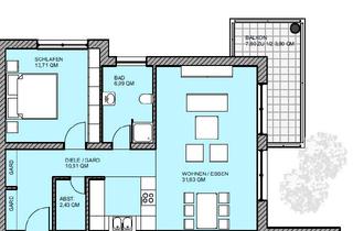Wohnung kaufen in 74918 Angelbachtal, Neubau: Wohnanlage mit viel Platz und Komfort in Angelbachtal!