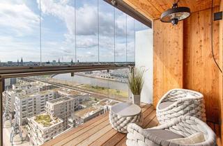 Penthouse kaufen in 20457 HafenCity, Penthouse: 18. Stock, Panoramablick! Wo Hamburg den Himmel berührt