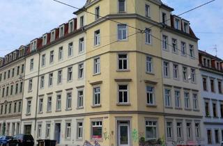 Wohnung mieten in Friedensstraße 33, 01097 Leipziger Vorstadt, Schöne, ruhige 2-Zimmer-Altbauwohnung (71qm) im südl. Hechtviertel/Neustadt, EBK, provisionsfrei