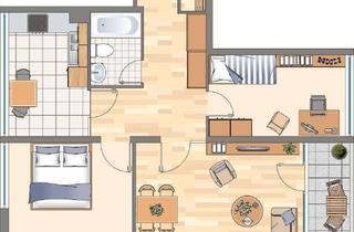 Sozialwohnungen mieten in Clarenberg, 44263 Hörde, 3-Zimmer-Wohnung in Dortmund Hörde ohne WBS!