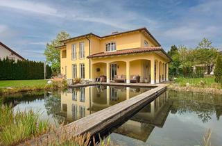 Einfamilienhaus kaufen in 94333 Geiselhöring, *Wohlfühloase - Traumhaftes Einfamilienhaus mit Naturschwimmteich in ruhiger Wohnlage*