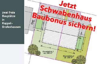 Grundstück zu kaufen in 77966 Kappel-Grafenhausen, Platz für 2 Doppelhaushälften in Kappel-Grafenhausen. Kaufpreis inkl. Schwabenhaus Baubonus!