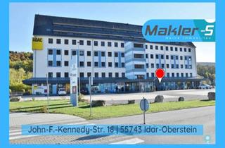 Büro zu mieten in John-F.-Kennedy-Str. 18, 55743 Idar-Oberstein, Repräsentative Bürofläche im JFK Haus im Gewerbepark Nahetal, 1-2 Arbeitsplätze, sofort verfügbar