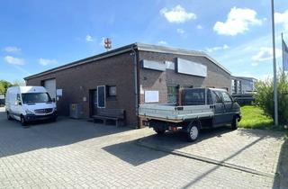 Gewerbeimmobilie kaufen in 26419 Schortens, Viel Platz, viele Möglichkeiten – Gewerbehalle mit mehreren Garagen in Schortens!