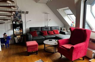 Wohnung kaufen in Warrington-Platz 27, 40721 Hilden, 2-Zimmer-Maisonette-Wohnung mit Klimaanlage, Balkon, EBK und TG-Stellplatz im Zentrum von Hilden