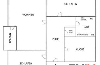 Wohnung mieten in 26419 Schortens, FRISCH RENOVIERT | 3 ZIMMER | BADEWANNE | BALKON