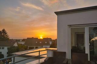 Wohnung mieten in 64342 Seeheim-Jugenheim, Schöne DG Wohnung mit Panorama, Garage, Stellplatz, Keller, Dachterrasse in Seeheim-Jugenheim
