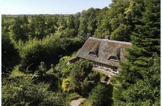 Haus kaufen in 25876 Ramstedt, NATUR PUR: Charmante Reetdachkate in reizvoller Lage mit tollem Gartenareal - Landzukauf möglich !