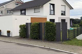 Einfamilienhaus kaufen in 72186 Empfingen, Top-Lage am Ortsrand mit Alb-Blick: Modernes Einfamilienhaus mit Sauna, großem Keller, Garage & 3 SP