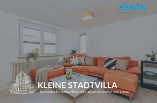 Villa kaufen in 71732 Tamm, KLEINE STADTVILLA - Charmantes Einfamilienhaus mit Carport im Herzen von Tamm