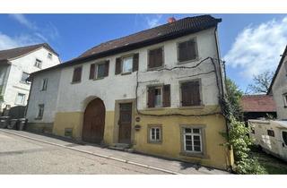 Einfamilienhaus kaufen in 74930 Ittlingen, Großzügige Scheune und Wohnhaus - ideal für Handwerker und Bastler
