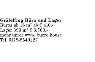 Büro zu mieten in 82166 Gräfelfing, Gräfelfing Büro und Lager