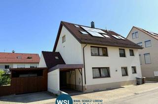Wohnung kaufen in 73265 Dettingen, Charmante 2,5-Zimmer-DG-Wohnung in Dettingen unter Teck mit Gartenanteil, EBK und Einzelgarage