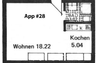 Wohnung kaufen in Webergasse 45, 95694 Mehlmeisel, Preiswerte, gepflegte 1-Raum-Wohnung mit gehobener Innenausstattung und EBK in Mehlmeisel