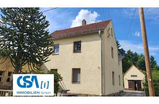 Haus kaufen in 01468 Moritzburg, Zweifamilienhaus in Moritzburg / OT Boxdorf mit Baugrundstück in 2. Reihe