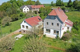 Haus kaufen in 08427 Fraureuth, Ländliches Idyll mit Weitblick – Wohnhaus mit großem Gartenparadies
