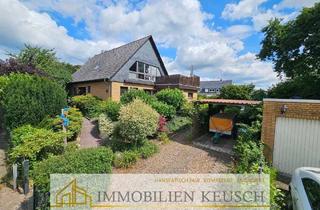 Haus kaufen in 27283 Verden, Verden (Aller) / Dauelsen - 1-2Fam.-Haus in ruhiger Sackgasse mit TRAUMgarten, Teich, Grillterrasse, Doppelgarage & vieles mehr.