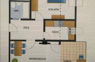 Wohnung kaufen in 89233 Neu-Ulm, Neu-Ulm - 2 Zimmer Wohnung zu verkaufen - provisionsfrei