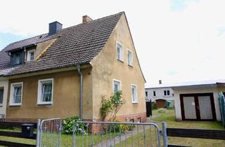 Doppelhaushälfte kaufen in 01945 Ruhland, Ruhland - +++Doppelhaushälfte mit Garten und Garage in Guteborn+++