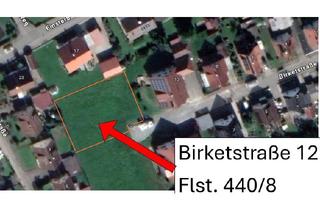 Grundstück zu kaufen in Birketstraße 12, 88427 Bad Schussenried, Einmalige Chance - Großes Baugrundstück für viele Nutzungsmöglichkeiten in Bad Schussenried!