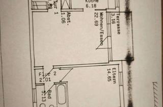 Wohnung mieten in 68519 Viernheim, Klimatisierte 2-Raum-Dachgeschosswohnung mit Balkon und EBK in Viernheim