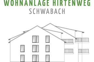 Wohnung mieten in Hirtenweg 2-4, 91126 Schwabach, Stilvolle 2-Zimmer-Wohnung mit großem Südbalkon in Schwabach