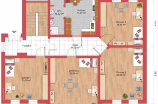 WG-Zimmer mieten in Schäferberg, 06406 Bernburg, Ab sofort wieder freie Zimmer im Alten Pfarrhaus - Studieren in Bernburg - Wohnen mit Stil - EG Z3
