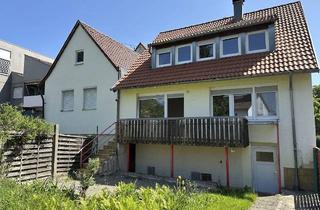 Einfamilienhaus kaufen in 73235 Weilheim, Älteres 1-2 Familienhaus mit Garten und Garage – mitten in der Stadt