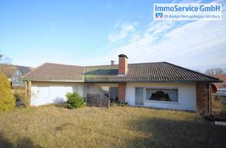 Einfamilienhaus kaufen in 91207 Lauf, Geräumiger Bungalow mit großem Garten und Sauna