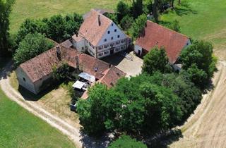 Immobilie kaufen in 91623 Sachsen, Historisches Mühlenanwesen in Rutzendorf – Vielseitiges Grundstück mit großem Potenzial