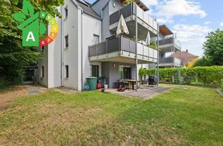 Wohnung kaufen in 90522 Oberasbach, Barrierefreier Wohnkomfort in Oberasbach – 3-Zimmer-Gartenwohnung mit Tiefgaragenstellplatz