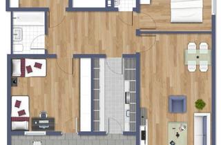 Wohnung kaufen in 64646 Heppenheim, +++ Preisreduzierung!!! Dreizimmerwohnung mit Süd-Loggia in Heppenheim +++