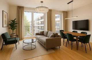 Wohnung kaufen in Karl-Marx-Allee, 10243 Berlin, Berlin - Urban. Stilvoll. Nachhaltig. - Neubau mit moderner Architektur, 4 Zimmern, zwei Terrassen & effizientem Energiekonzept